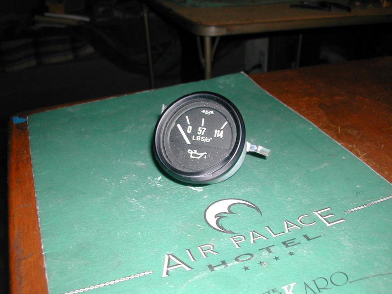  jaeger oil pressure gauge used sold for parts or restroation