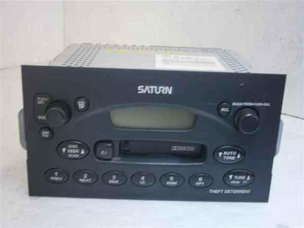 00-02 saturn s cassette radio player oem lkq