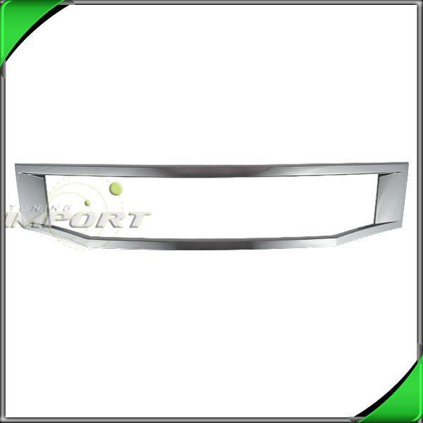 2008-2010 honda accord 4 door sedan chrome bumper grille surround trim molding