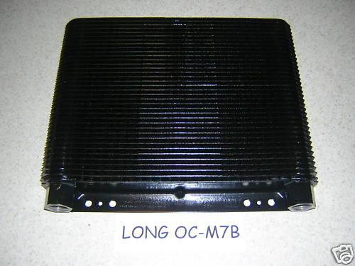 Long,  heavy duty industrial oil coolers, long model m7b, (oc-m7b-7)  (diesel)