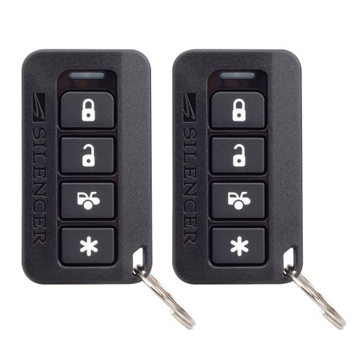 Silencer sl-5fm one way 3–channel 915mhz extended range remote start keyless ent