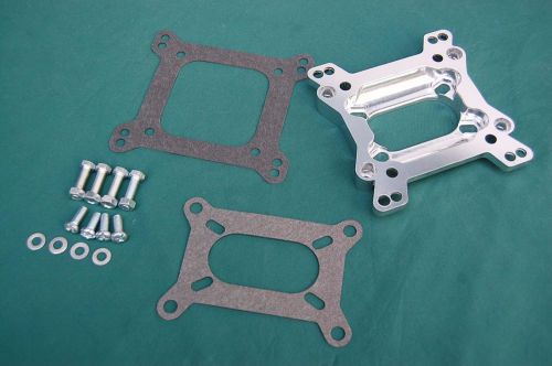 2 barrel carb to 4 barrel carb adapter kit- ford chevy mopar gasser street rod