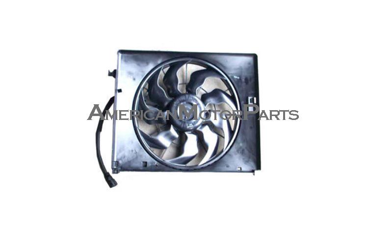 Ac condenser radiator cooling fan 10-11 fit hyundai genesis 2dr 3.8l v6