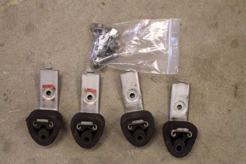 2005-2013 corvette c6 z06 zr1 rear exhaust muffler hangers used oem gm