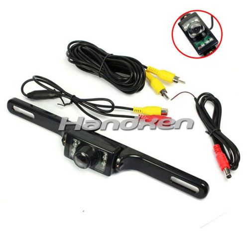 Handxen night vision led wide angle car truck rear view reverse parking camera