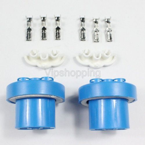 9004 hb1 9007 hb5 female hid bulb terminal connector socket plug with pins 2pcs