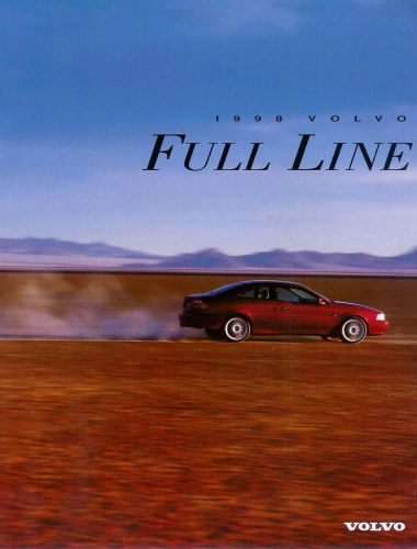 1998 volvo full line brochure