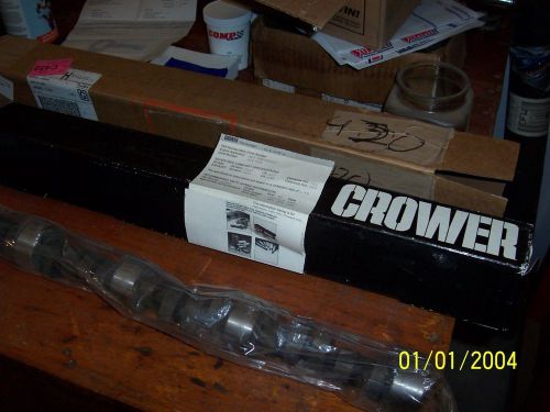 Crower new bb chevrolet mechanical flat tappet camshaft - 01356  race