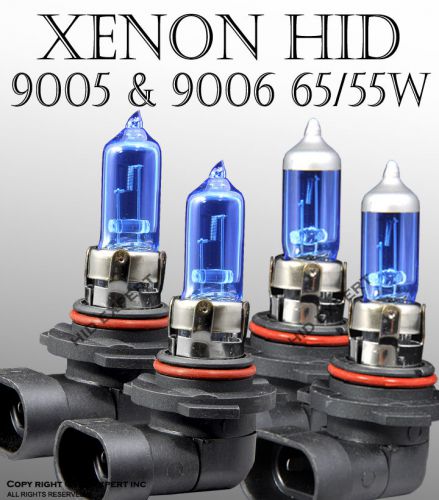 Icbeamer 9005 9006 65/55w combo package high/low beam xenon bulbs supe sh539