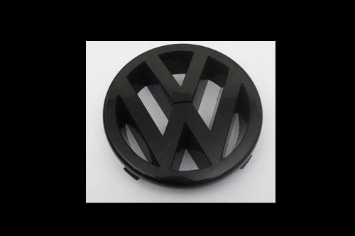 Gloss black front grille emblem badge for vw jetta mk4 1.8t 2.0 gli vr6