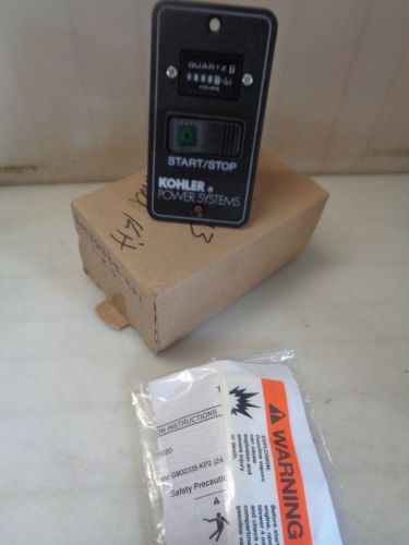 Kohler gm32335-kp1 remote start stop switch w/ hour meter  5&#034; x 2 3/4&#034;