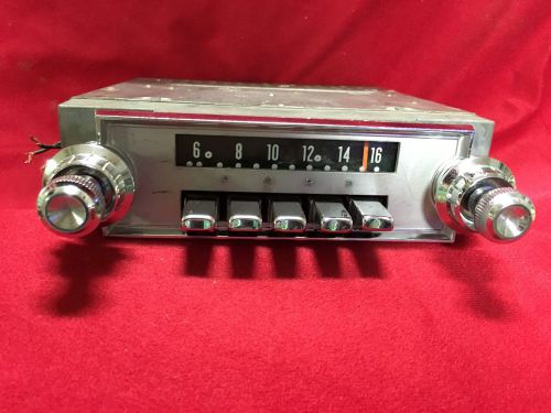 1963 ford galaxie factory oem am radio 3tmf very nice