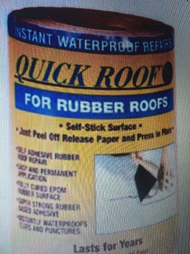 Cofair rqr616 6&#034;x16&#039; rubber quick roof patch kit