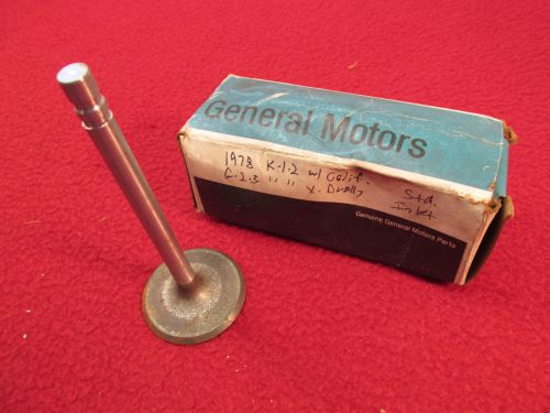 Nos 1978 78 chevy gmc blazer truck van g2 g3 intake valve california equipped