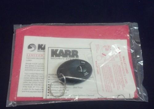 Brand new karr security systems keyless alarm remote ks2040. fob fcc # elvat5h