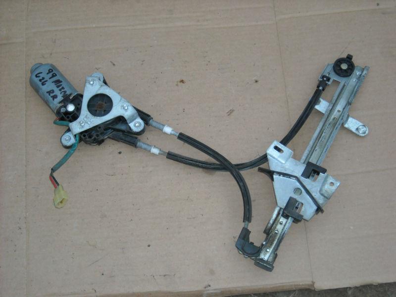 98 99 00 01 02 mazda 626 lx power window motor r/r