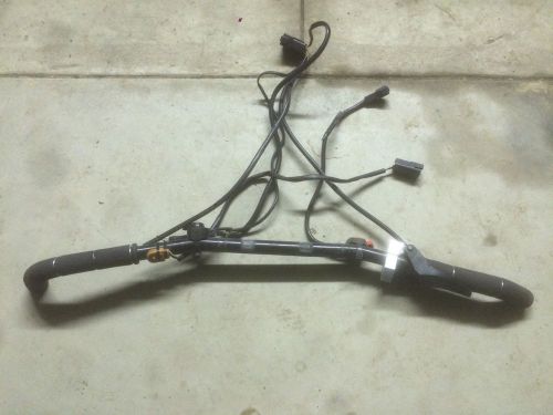 2005 skidoo rev 440/800 mod handlebars, w harness &amp; controls