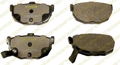 Monroe cx464 brake pad or shoe, rear-monroe ceramics brake pad