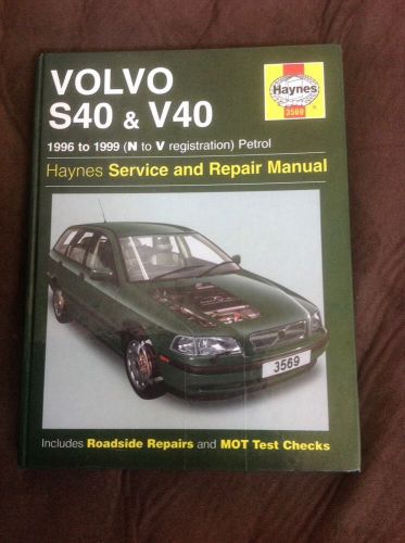 1996-1999 volvo s40 and v40 haynes service and repair manual