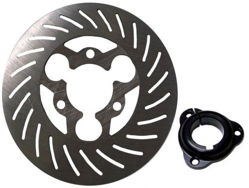 New mcp karting enginetics brake hub &amp; rotor,7.1&#034; x.125&#034;,1.25&#034; axle,go kart,race