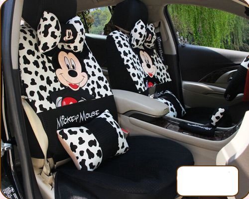 20ps 2016 universal four season cartoon mickey mouse car seat cover seat covers