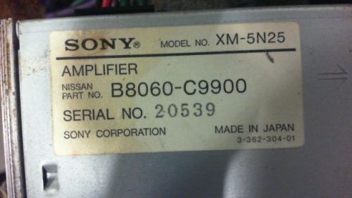 92 pathfinder amplifier/speakers