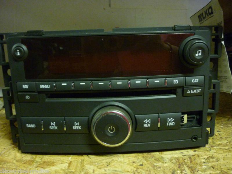 06-08 saturn ion vue sky radio cd player 15850682 oem *