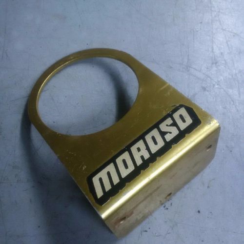 Moroso   tach bracket for vintage moroso cable tach 3.4 face hole