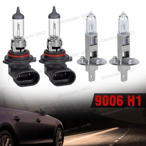 Headlight low beam &amp; fog driving light 9006/hb4 &amp; h1 55w standard base x 4