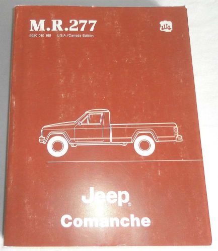 1985 jeep comanche service repair manual original