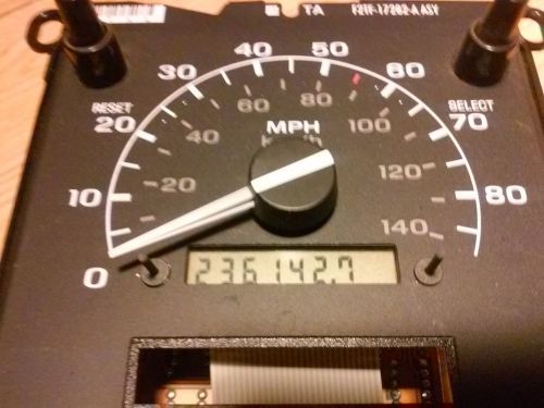 1992 1993 1994 1995 1996 ford f150 f250 f350 psom speedometer gauge 236142 mile