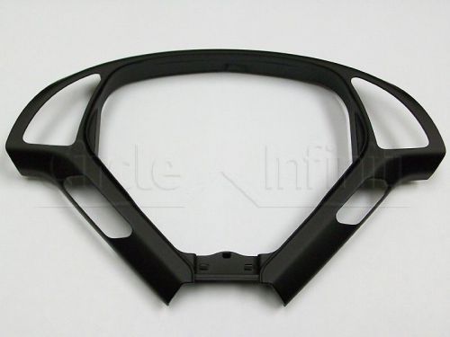 New oem infiniti ex35 black steering wheel trim bezel w/ tech pkg 2008-2012