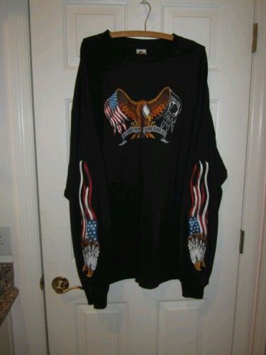 Men&#039;s  alstyle 2000 &#034;some gave all&#034; pow/mia motorcycle ls shirt 3x