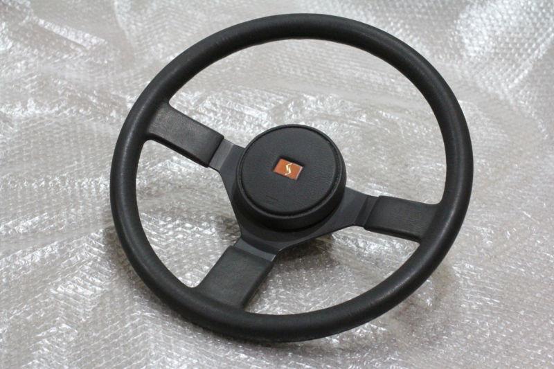 Jdm oem nissan skyline dr30 fj20 steering wheel genuine 2000 turbo rs-x datsun