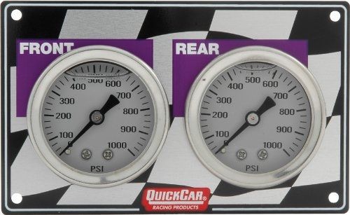 Quickcar racing products 61-103 mini brake bias gauge panel