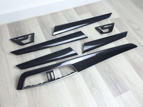 Mercedes benz c-class w204 carbon fibre interior trims - real cf - oem