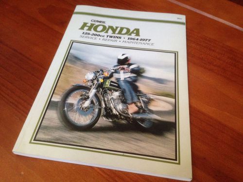 Clymer honda motorcycle manual 1964-1977