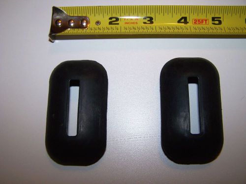 Mercedes vintage ponton rubber front bumper bracket body moldings new old stock