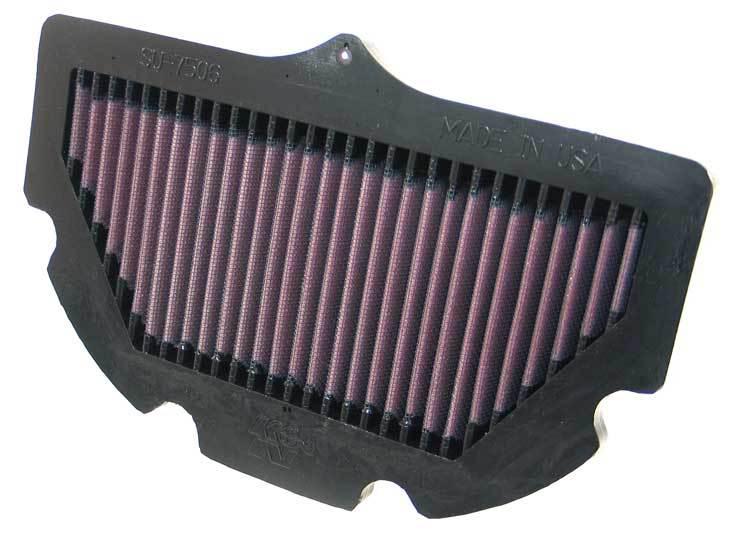 1 new k&n air filter su-7506 suzuki gsxr600/750 06-09