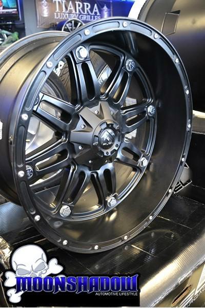 22" fuel off road hostage d531 wheels rims 22x9.5 toyota tundra 5x150 black