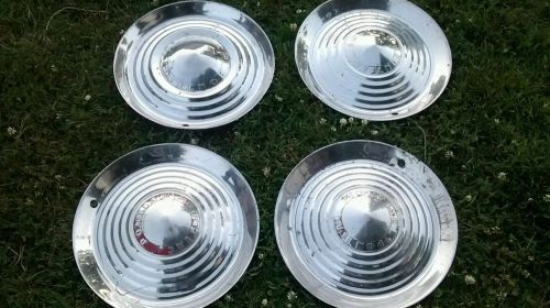 Vintage pontiac hubcaps ratrod hotrod gm 15 inche