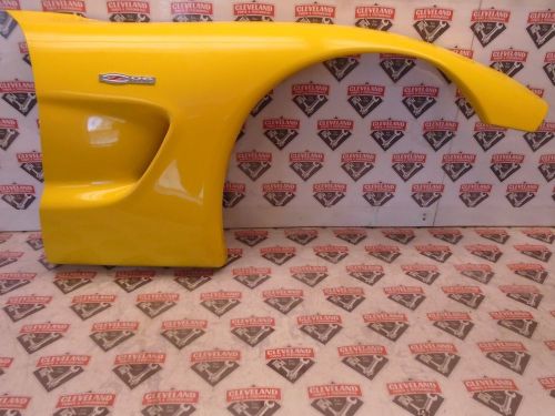 97-04 c5 corvette oem rh passenger fender yellow z06