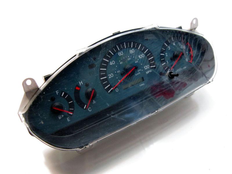 Oem 1999-2003 mitsubishi galant 2.4l auto speedometer gauge cluster 135,431k