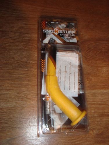 New sno stuff handlebar hook yellow 45 degree 104-045-87 arctic cat polaris