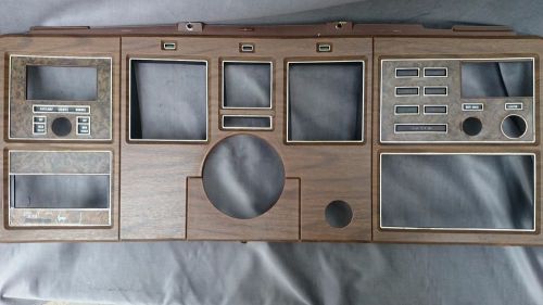 Lincoln mark iv continental woodgrain dash panel  1972-76