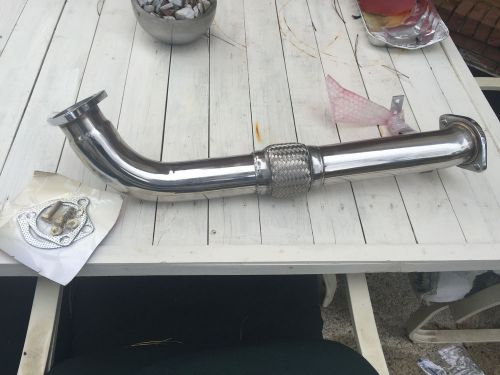 240sx s13 s14 silvia sr20det 2.0t turbo stainless down pipe with flex