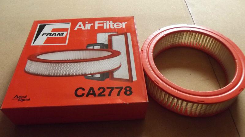 1 fram  ca 2778 air filter ,new in box.