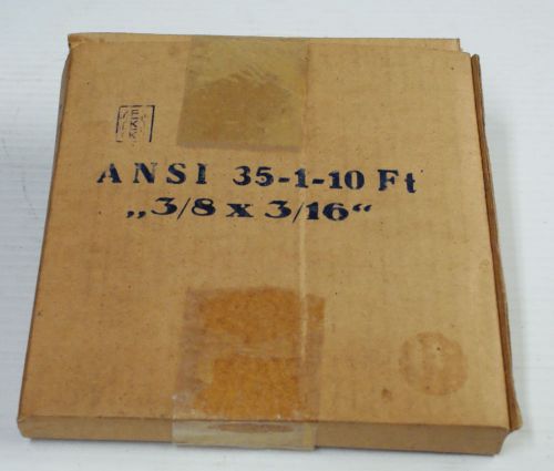 Nos fkk ansi 35-1-10 feet 3/8 x 3/16 chain jt