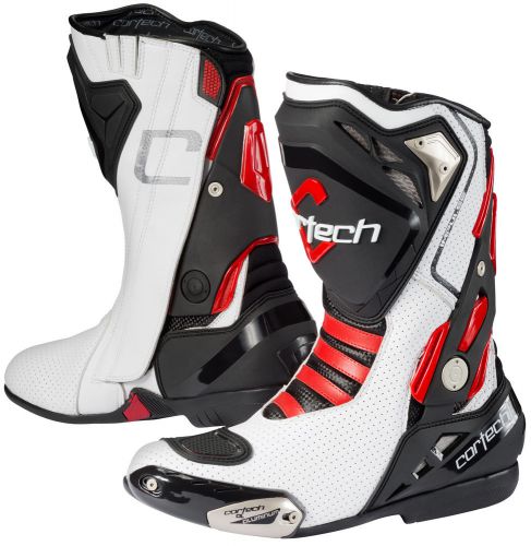 Cortech impulse air rr white red boots 11