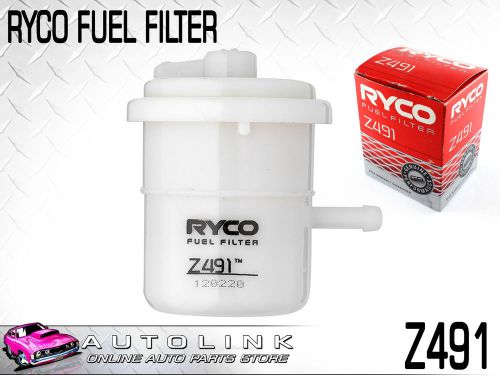 Ryco z491 plastic fuel filter suit holden barina mf mh &amp; suzuki swift 1.3l g13b